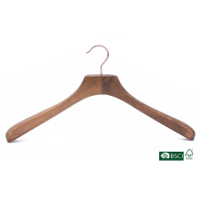 Superb Natural Closet Usage Anti-Slip Solid Wooden Coat Hanger